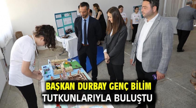 Başkan Durbay Genç Bilim Tutkunlarıyla Buluştu 