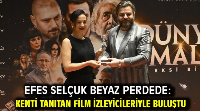 Efes Selçuk Beyaz Perdede: Kenti Tanıtan Film İzleyicileriyle Buluştu