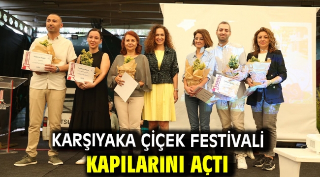 Karşıyaka Çiçek Festivali kapılarını açtı