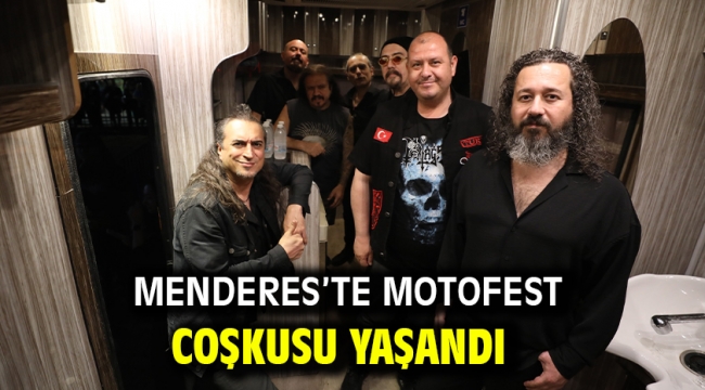 Menderes'te Motofest Coşkusu Yaşandı