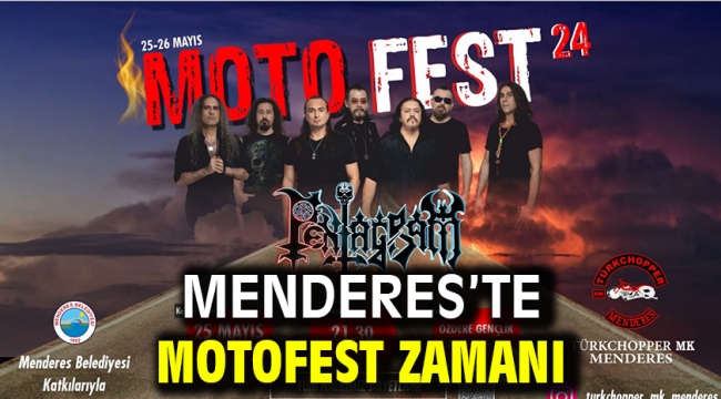 Menderes'te Motofest Zamanı