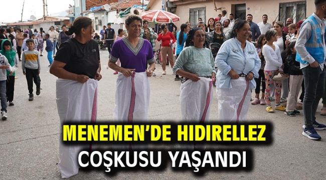 Menemen'de Hıdırellez Coşkusu Yaşandı