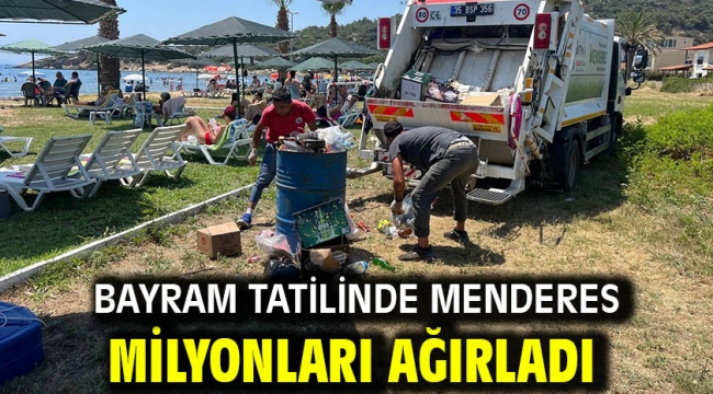 Bayram Tatilinde Menderes Milyonları Ağırladı