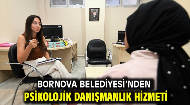 Bornova Belediyesi'nden psikolojik danışmanlık hizmeti