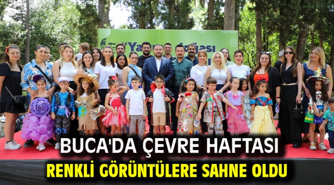 Buca'da Çevre Haftası renkli görüntülere sahne oldu