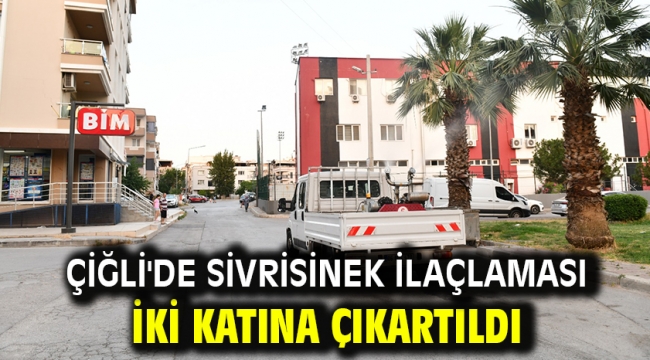 Çiğli'de Sivrisinek İlaçlaması İki Katına Çıkartıldı