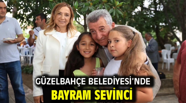 Güzelbahçe Belediyesi'nde Bayram Sevinci