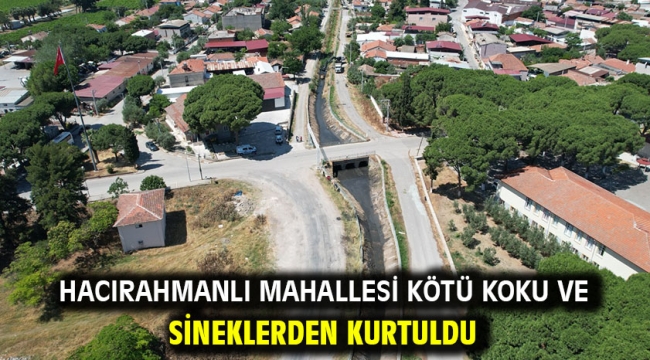 Hacırahmanlı Mahallesi Kötü Koku ve Sineklerden Kurtuldu