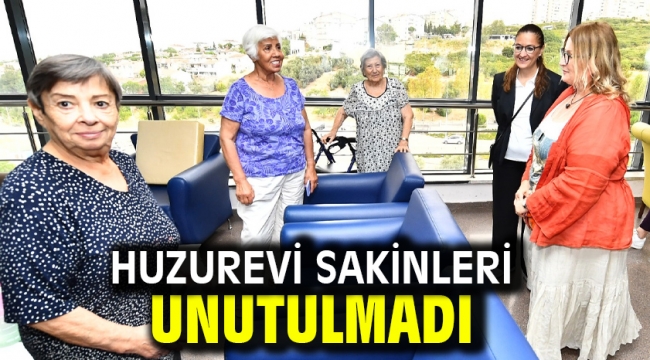 Huzurevi sakinleri unutulmadı