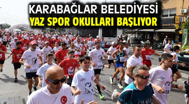 Karabağlar Belediyesi Yaz Spor Okulları başlıyor