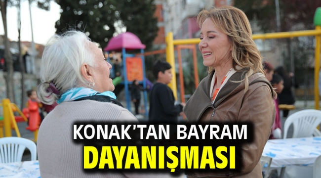 Konak'tan bayram dayanışması