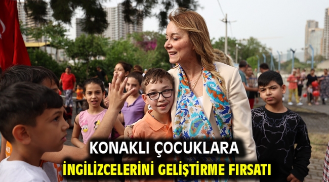 Konaklı çocuklara İngilizcelerini geliştirme fırsatı