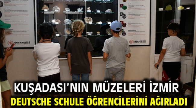 Kuşadası'nın Müzeleri İzmir Deutsche Schule Öğrencilerini Ağırladı