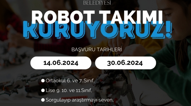 Seferihisar'da "Robot Takımı" kuruluyor