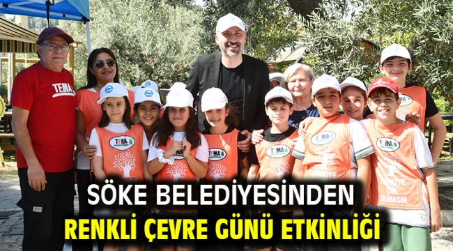 Söke Belediyesinden Renkli Çevre Günü Etkinliği