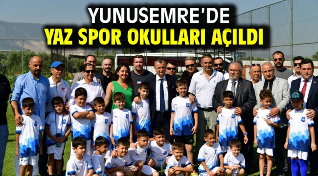 Yunusemre'de Yaz Spor Okulları Açıldı