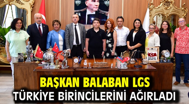 Başkan Balaban Lgs Türkiye Birincilerini Ağırladı