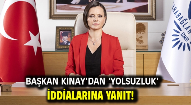 Başkan Kınay'dan 'yolsuzluk' iddialarına yanıt!