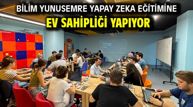 Bilim Yunusemre Yapay Zeka Eğitimine Ev Sahipliği Yapıyor