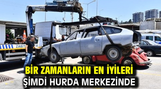 Bir zamanların en iyileri şimdi hurda merkezinde 