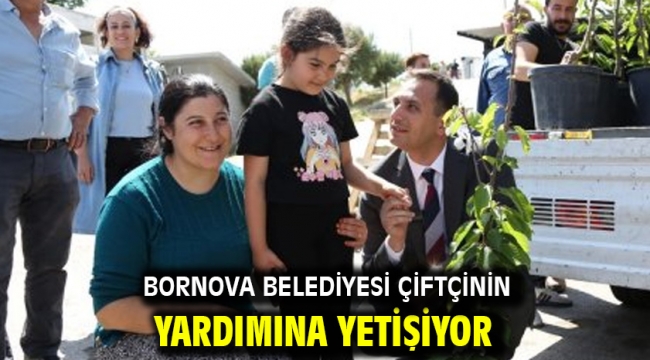 Bornova Belediyesi çiftçinin yardımına yetişiyor