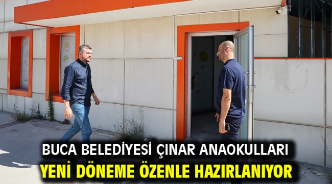 Buca Belediyesi Çınar Anaokulları yeni döneme özenle hazırlanıyor