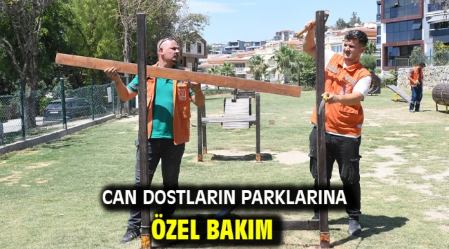 Can Dostların Parklarına Özel Bakım