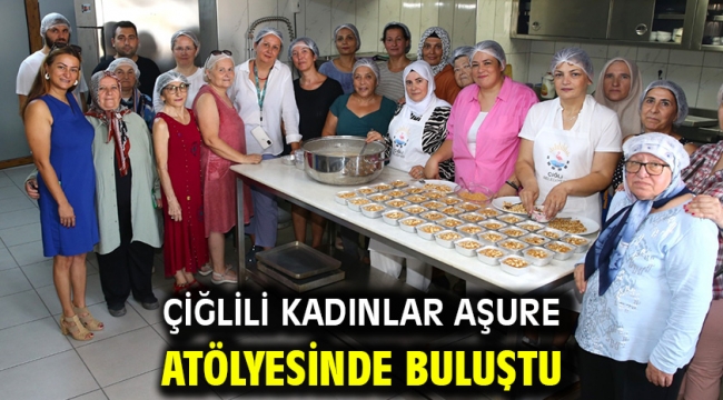 Çiğlili Kadınlar Aşure Atölyesinde Buluştu