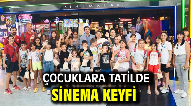 Çocuklara tatilde sinema keyfi