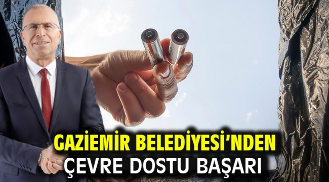 Gaziemir Belediyesi'nden çevre dostu başarı