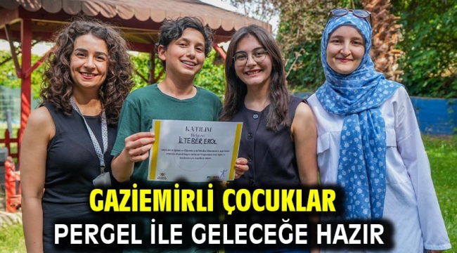 Gaziemirli çocuklar PERGEL ile geleceğe hazır