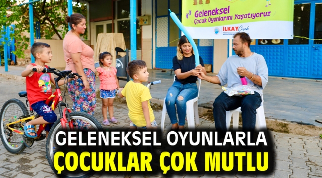 Geleneksel Oyunlarla Çocuklar Çok Mutlu