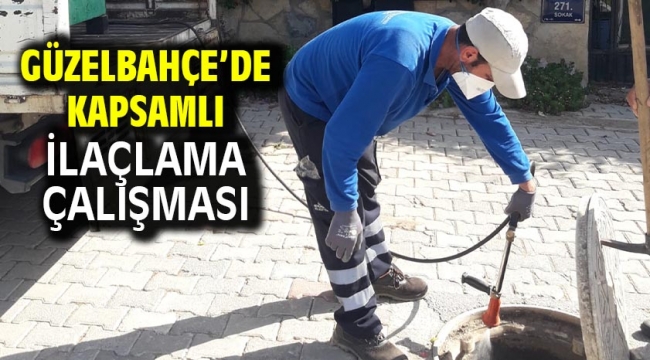 Güzelbahçe'de Kapsamlı İlaçlama Çalışması