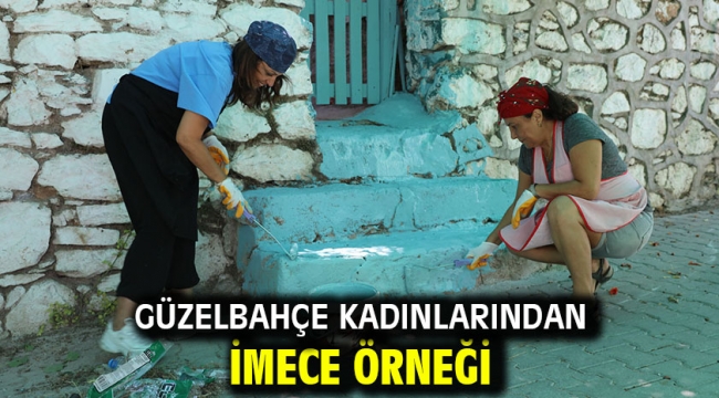 Güzelbahçe Kadınlarından İmece Örneği