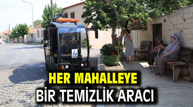 Her Mahalleye Bir Temizlik Aracı