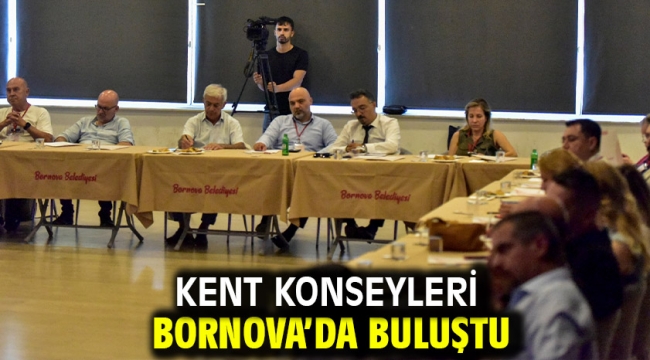 Kent Konseyleri Bornova'da buluştu