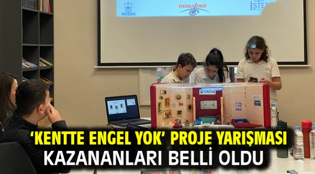 'Kentte Engel Yok' proje yarışması kazananları belli oldu