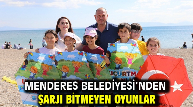 Menderes Belediyesi'nden Şarjı Bitmeyen Oyunlar