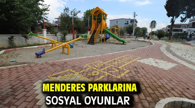 Menderes Parklarına Sosyal Oyunlar