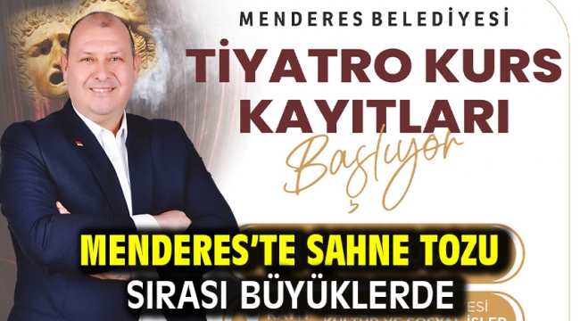 Menderes'te Sahne Tozu Sırası Büyüklerde