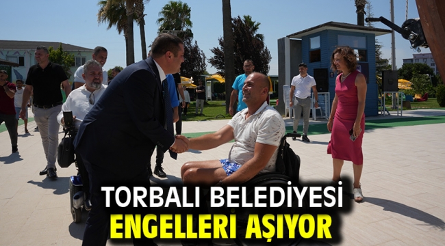 Torbalı Belediyesi engelleri aşıyor