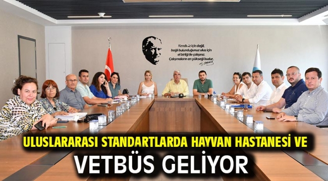 Uluslararası Standartlarda Hayvan Hastanesi ve Vetbüs Geliyor