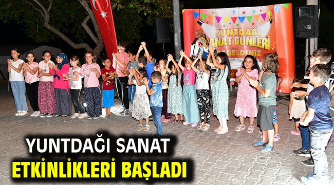 Yuntdağı Sanat Etkinlikleri Başladı