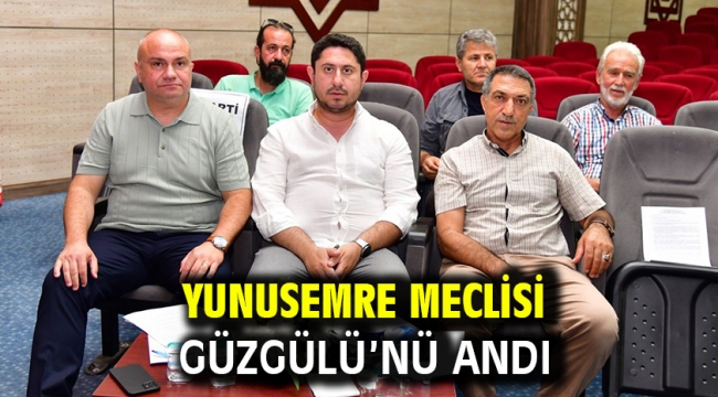 Yunusemre Meclisi Güzgülü'nü Andı