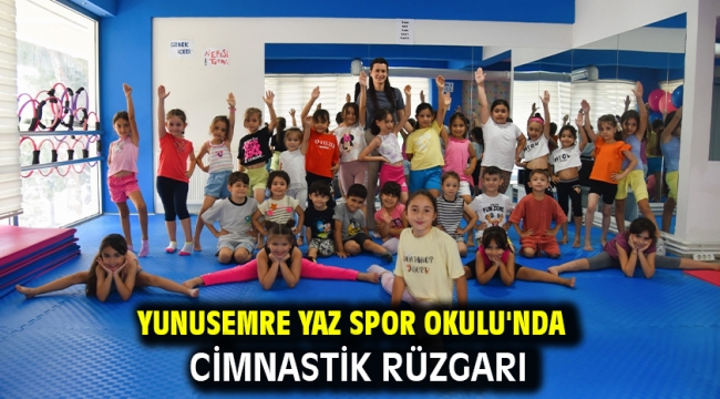 Yunusemre Yaz Spor Okulu'nda Cimnastik Rüzgarı