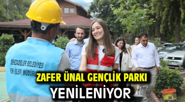 Zafer Ünal Gençlik Parkı Yenileniyor