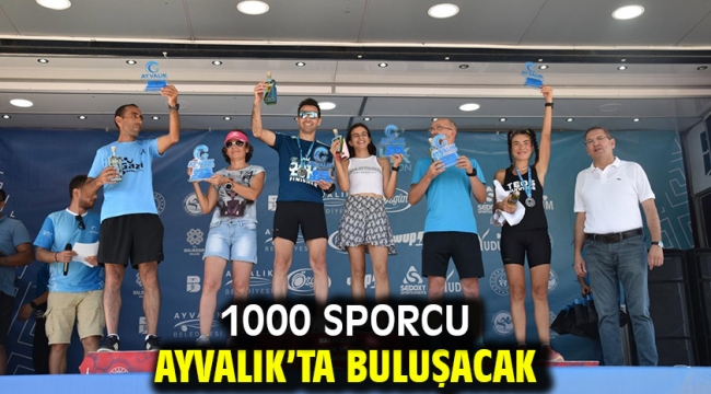 1000 Sporcu Ayvalık'ta Buluşacak