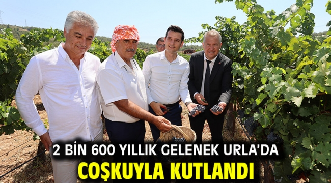 2 bin 600 yıllık gelenek Urla'da coşkuyla kutlandı