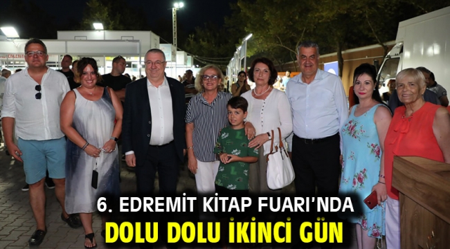 6. Edremit Kitap Fuarı'nda dolu dolu ikinci gün