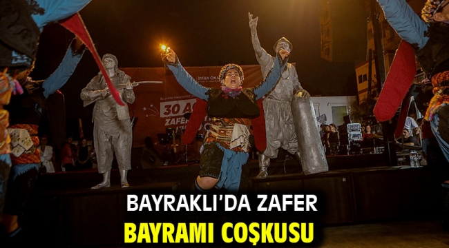 Bayraklı'da Zafer Bayramı coşkusu